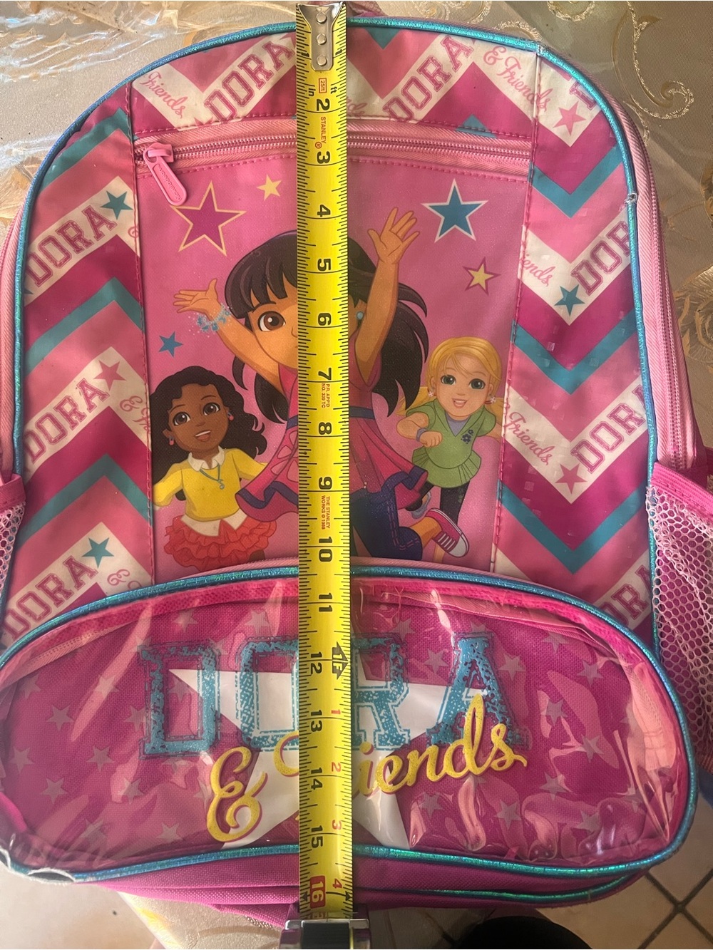 Nickelodeon Dora & Friends Pink Purple Kids Backpack - Picture 7 of 9
